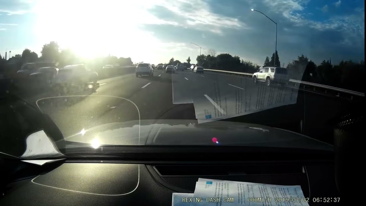 Road Rage Karma capture with Rexing Dash Cam