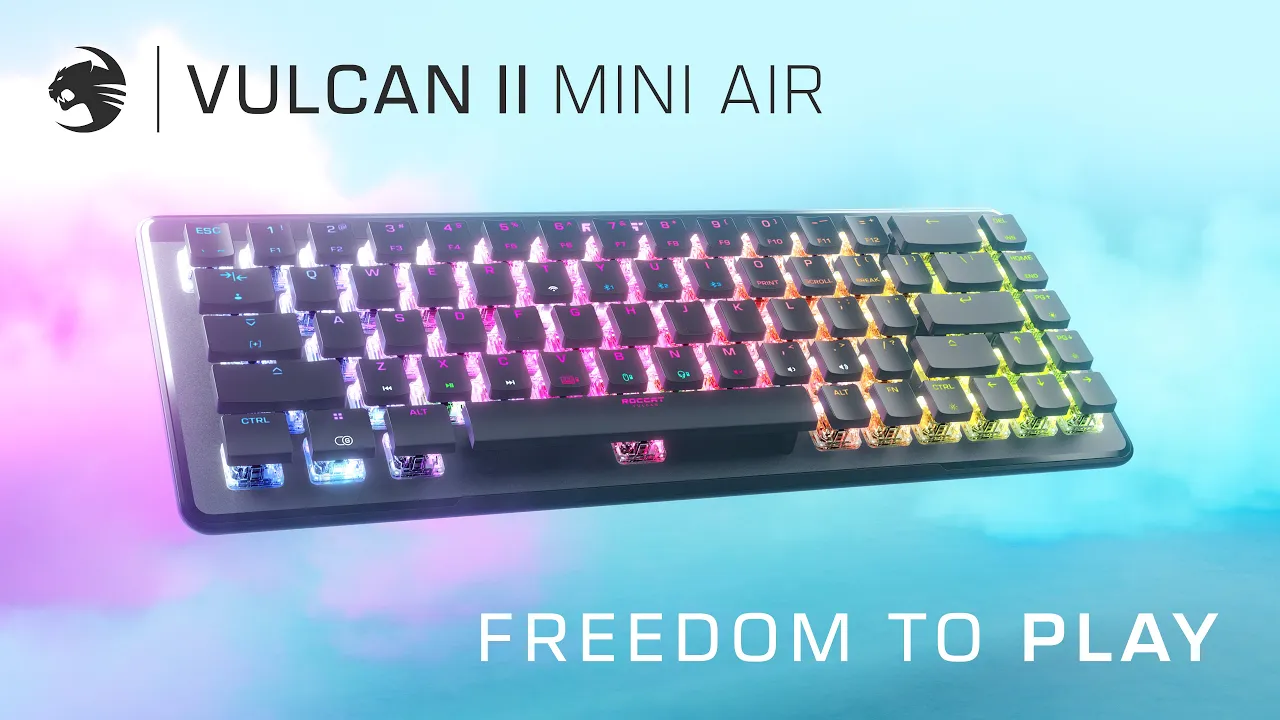 ROCCAT Vulcan II Mini Air Trailer (65% Wireless Gaming Keyboard)