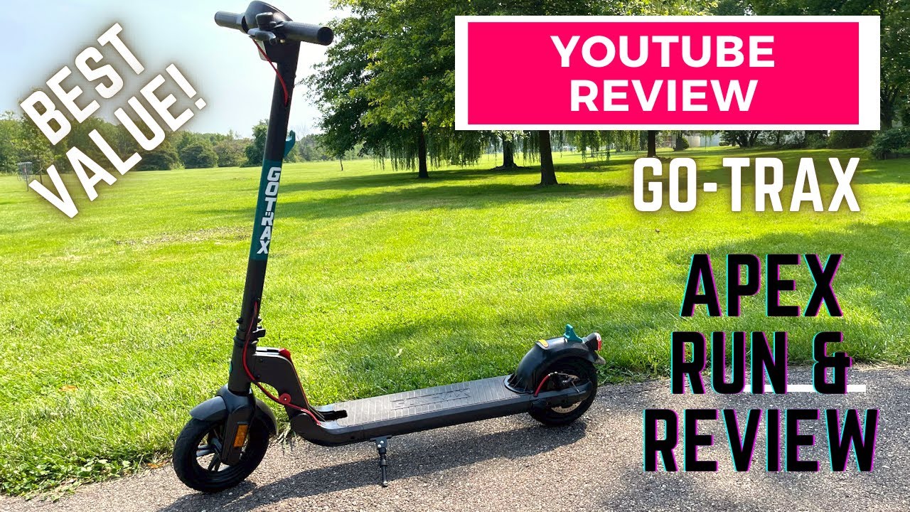 Gotrax Apex Electric Scooter review & Run.