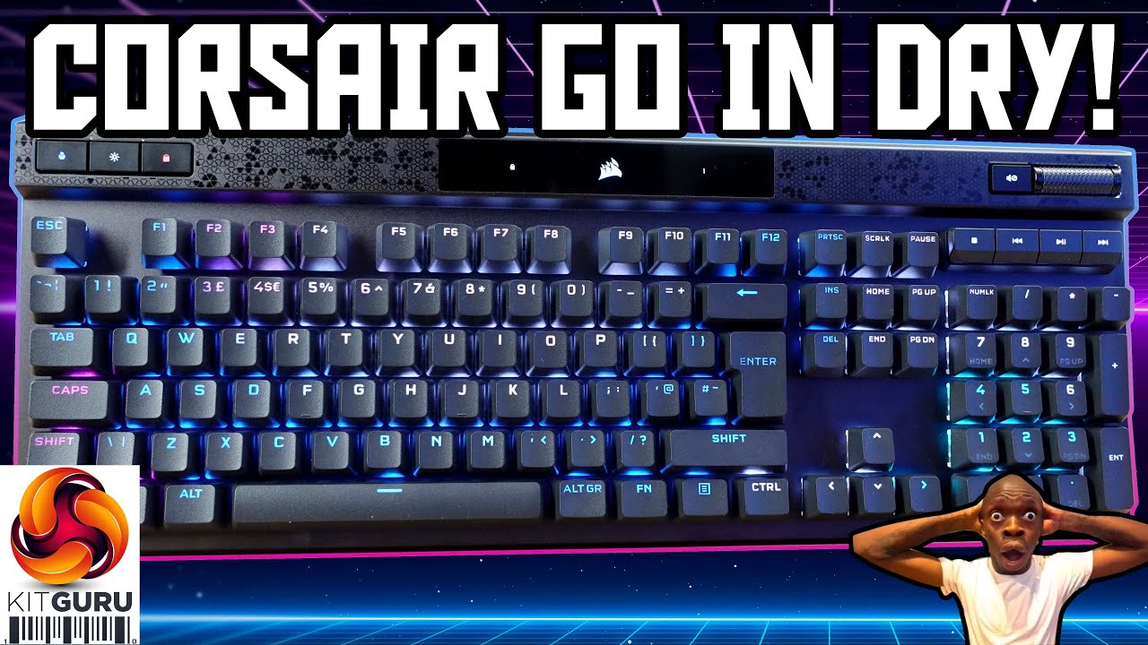 Corsair K70 Max - unlubed and massively expensive