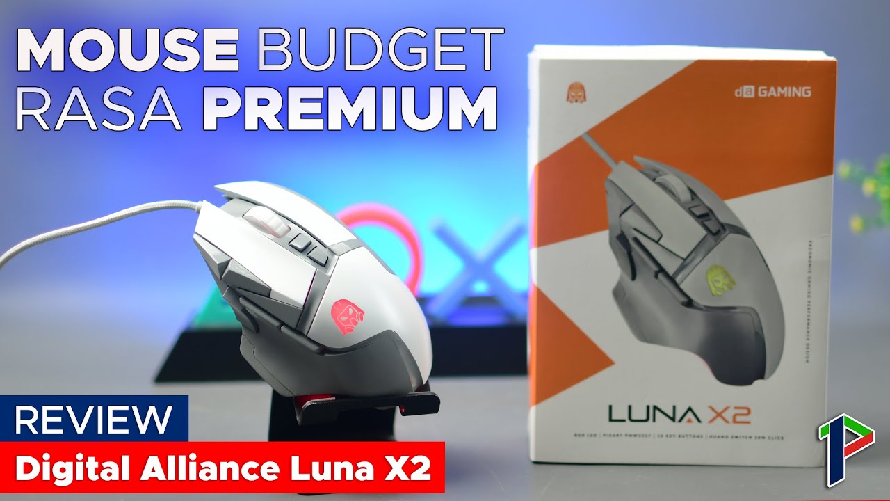 Mouse Budget Rasa Premium ?! Gokss nih !! Digital Alliance Luna X2 Review Indonesia