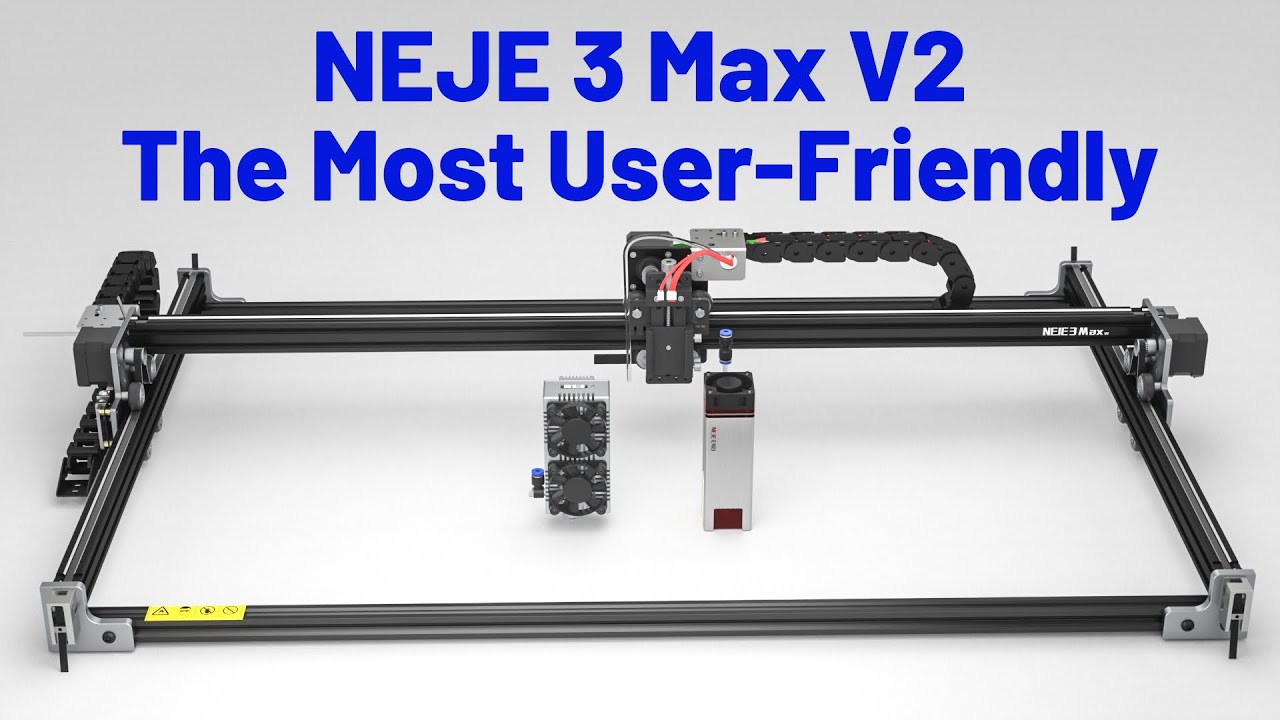 NEJE 3 Max V2|The Most Affordable Laser Engraver with 1030*750mm Frame
