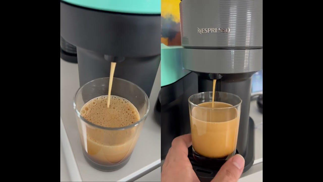 Nespresso Vertuo Pop vs Next (caffè crema comparison) #Nespresso #Vertuo #Nestle