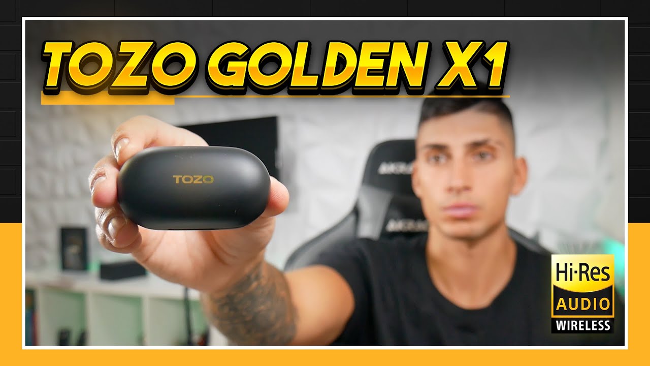 ¿Mejores que los Airpods? | Auriculares muy premium TOZO Golden X1