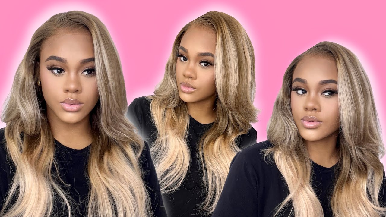 It's Everything! Pre Plucked Ash Blonde Balayage Frontal Wig Install For Beginner | Yolissa Hair