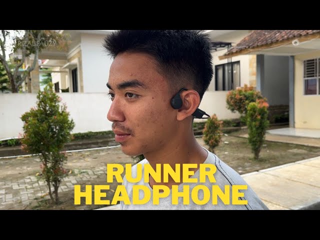 Cocok Banget Buat Olahraga: Naenka Runner Chic Bone Conduction Headphone