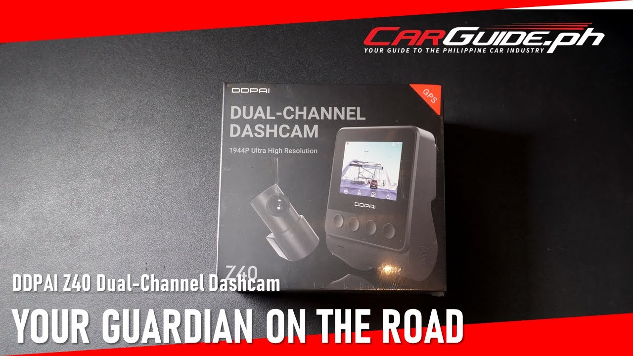 DDPAI Z40 Dash Cam: Your Guardian On The Road | CarGuide.PH