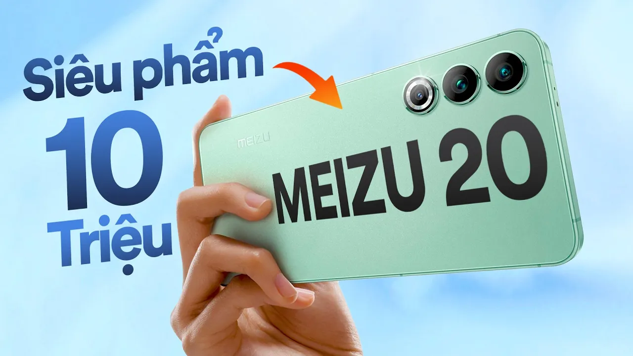 Review Meizu 20 giá 10 triệu: Kết hợp của iPhone 14 và Galaxy S23!