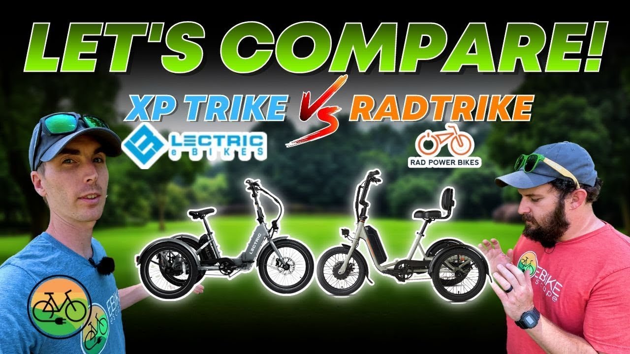 Unveiling the Ultimate Affordable Trike Showdown: Lectric XP Trike vs Rad Power Bikes RadTrike!