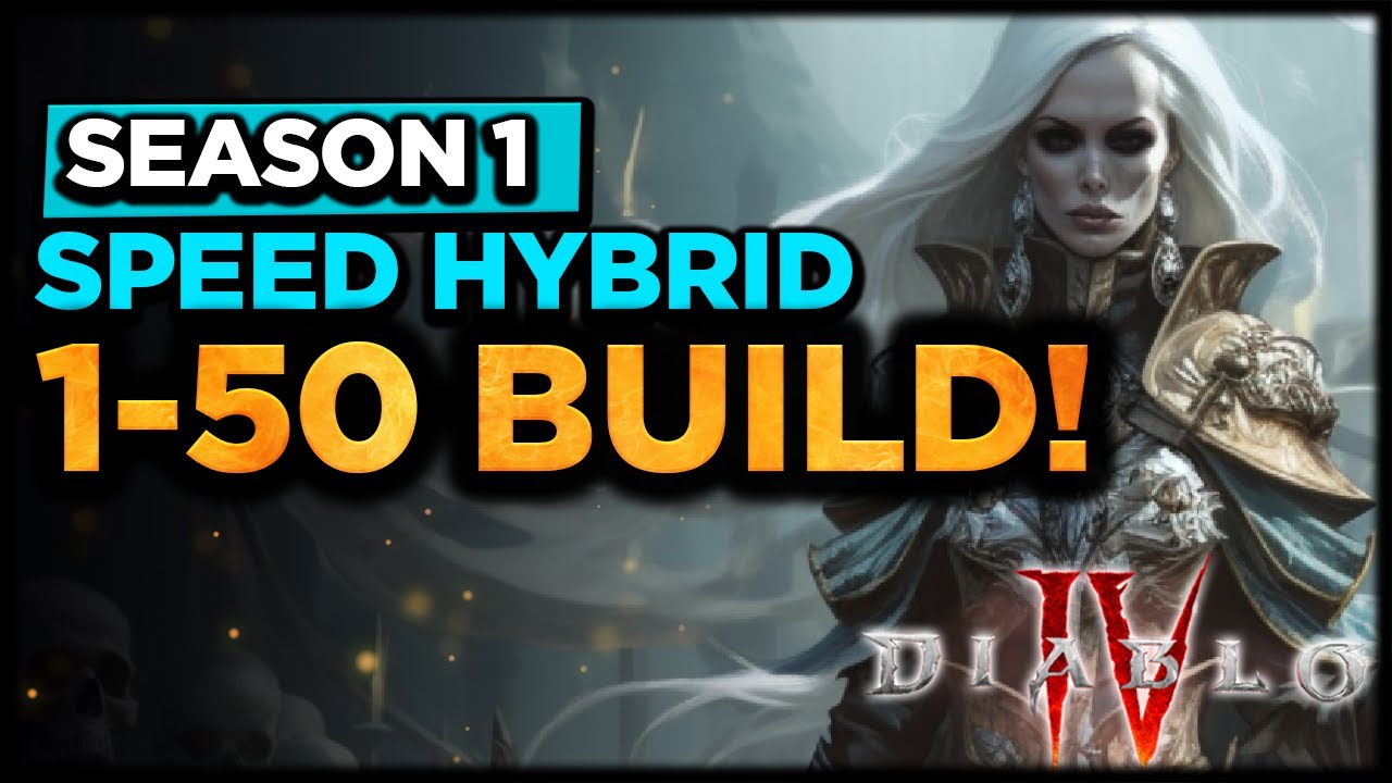 Diablo 4 - Season 1 FAST 1-50 Hybrid Build for Necromancer!