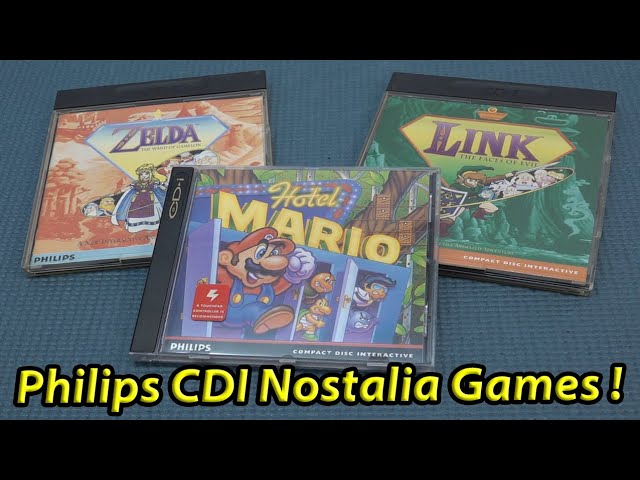 Nostalgia Retro Game Trip With The Philips CDI Games 😲