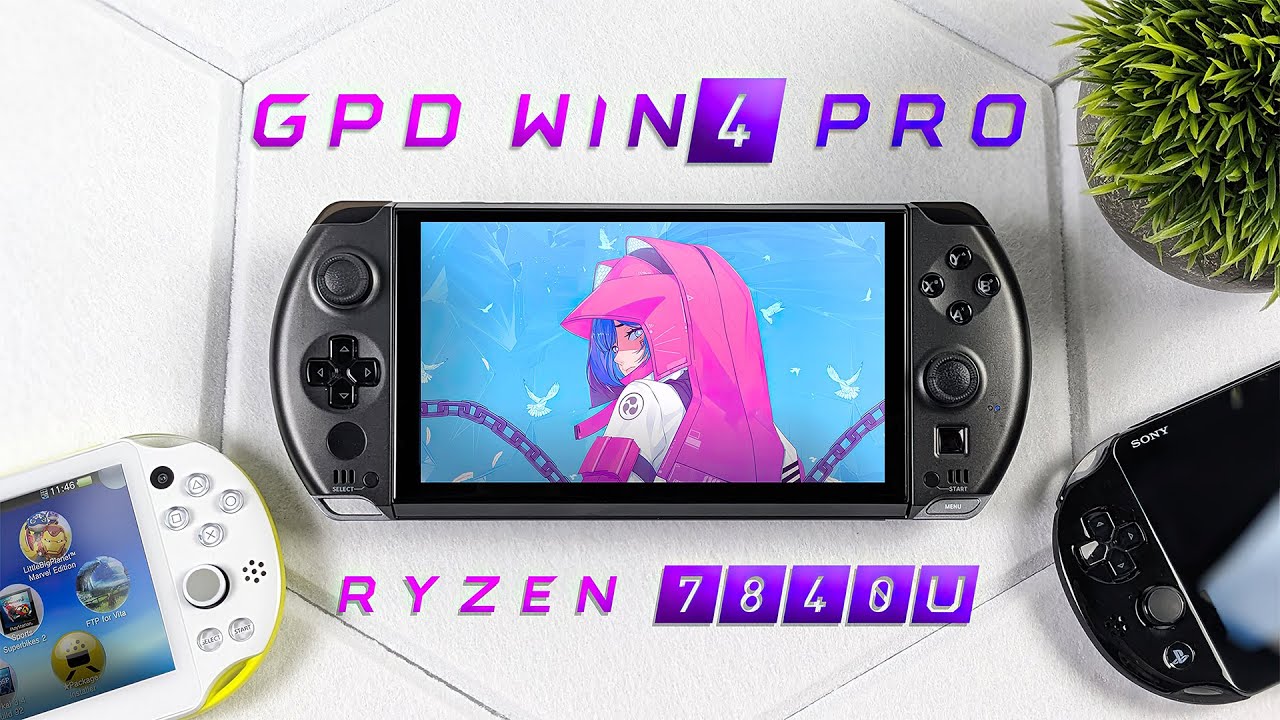 The New GPD Win 4 Pro Has More Power Than Ever! Ryzen 7840U & Oculink!