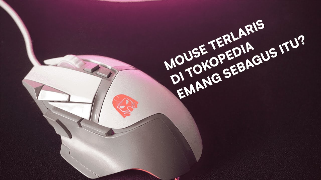 Mouse Gaming Terlaris Di Tokopedia ?!? | DA Luna X2