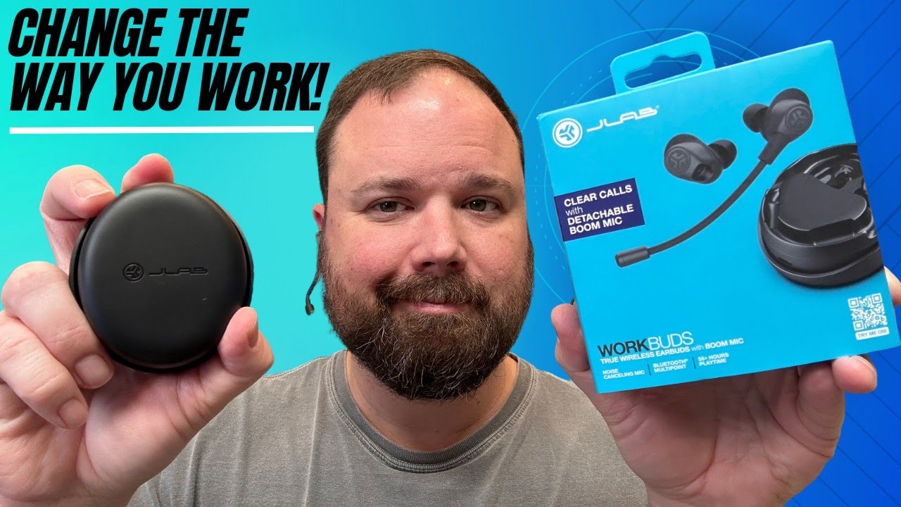 JLAB Work Buds - Game Changing Earbuds for Work! (And Play)