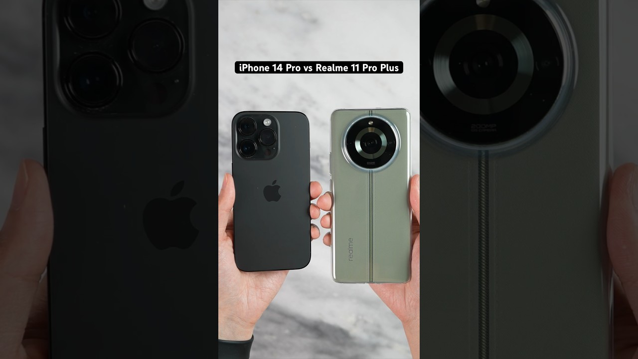 iPhone 14 Pro vs Realme 11 Pro Plus Camera Comparison