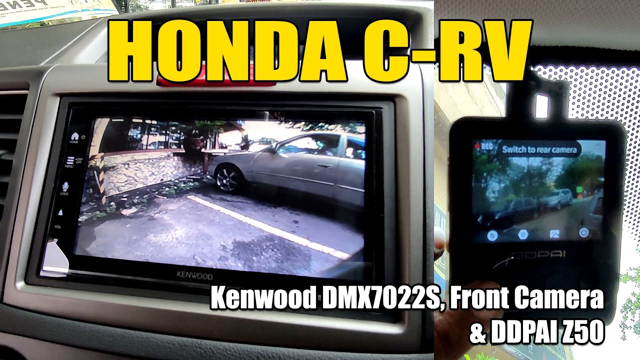 Honda C-RV G4 / Kenwood DMX7022S /  Blaupunkt RC 1.0 / DDPAI Z50