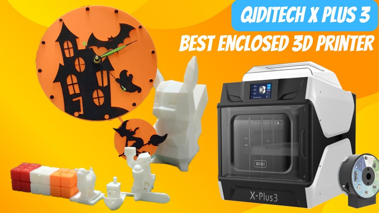 Unleash the Future of 3D Printing with Qidi Tech X-Plus 3