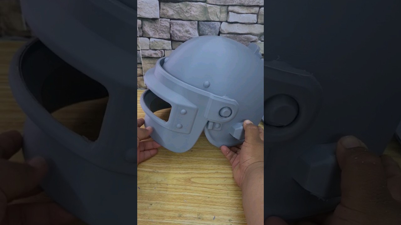 Imprimí el casco de PUBG Mobile con la Voron 2.4 y los filamentos de Mexico Makers  #impresion3d