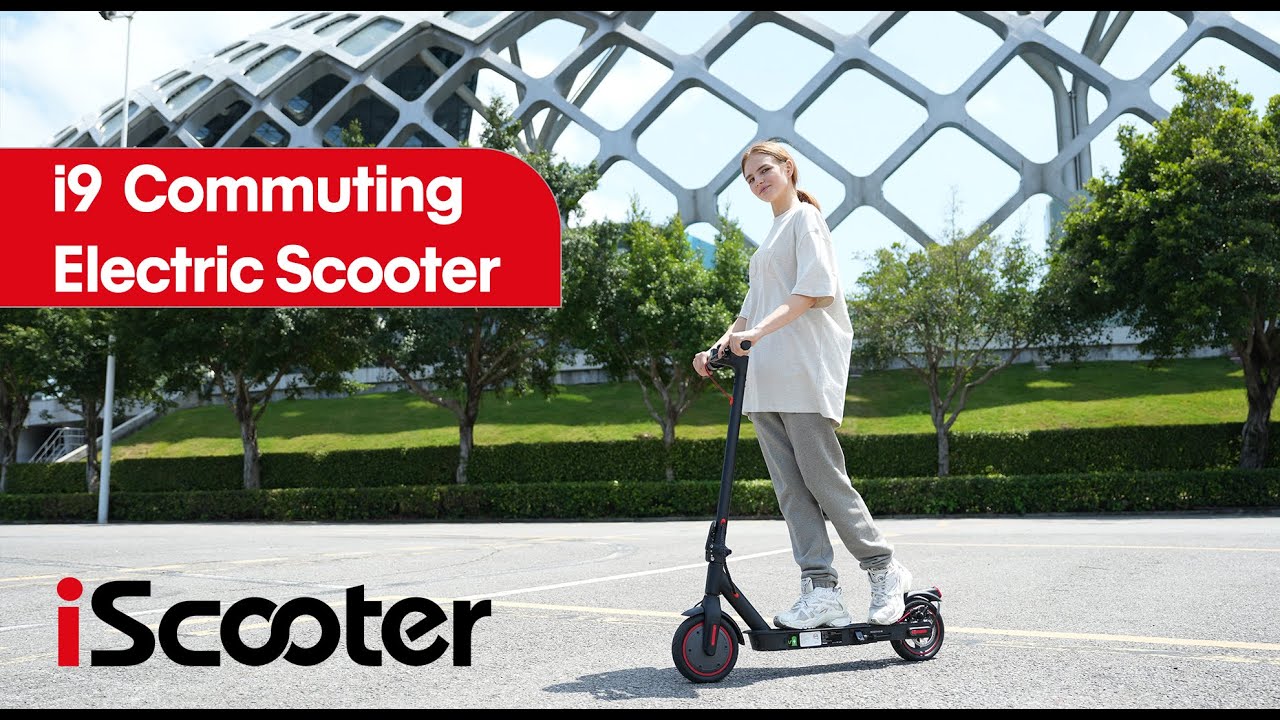 iScooter i9 Electric Scooter for Beginnes - Commute at Ease, Performance without Compromise