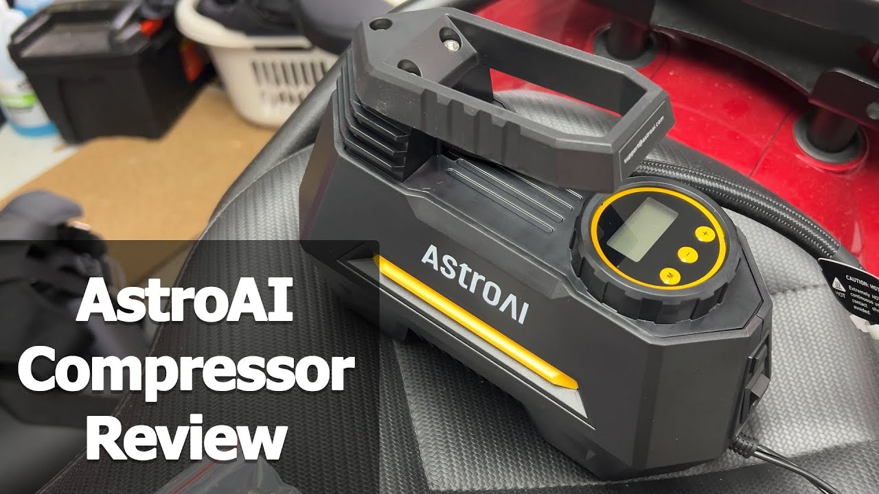 AstroAI 100PSI Portable Compressor For Motorcycles Cars And Toys Review