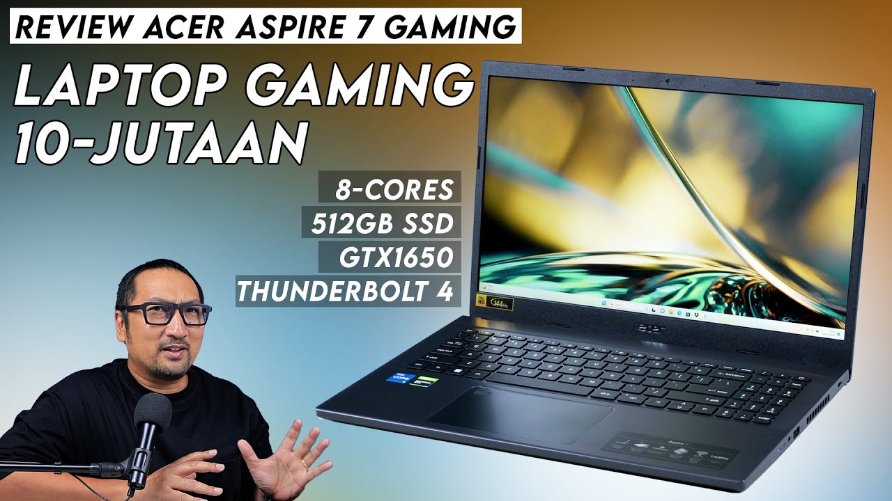Laptop Gaming Harga 10 Juta! Review Acer Aspire 7 Gaming